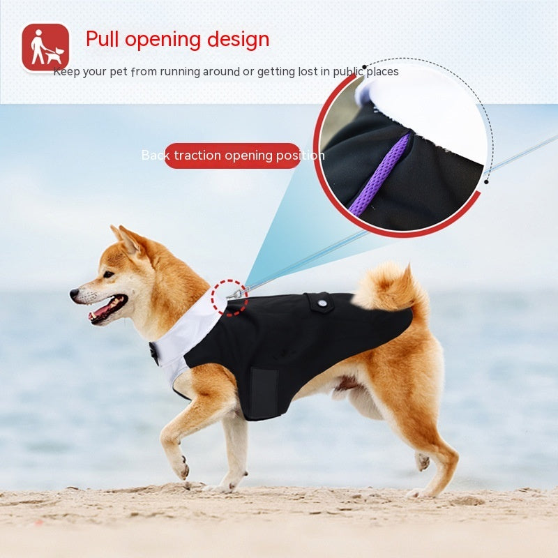 Wedding Attire : Dog Tuxedo with Bow Tie