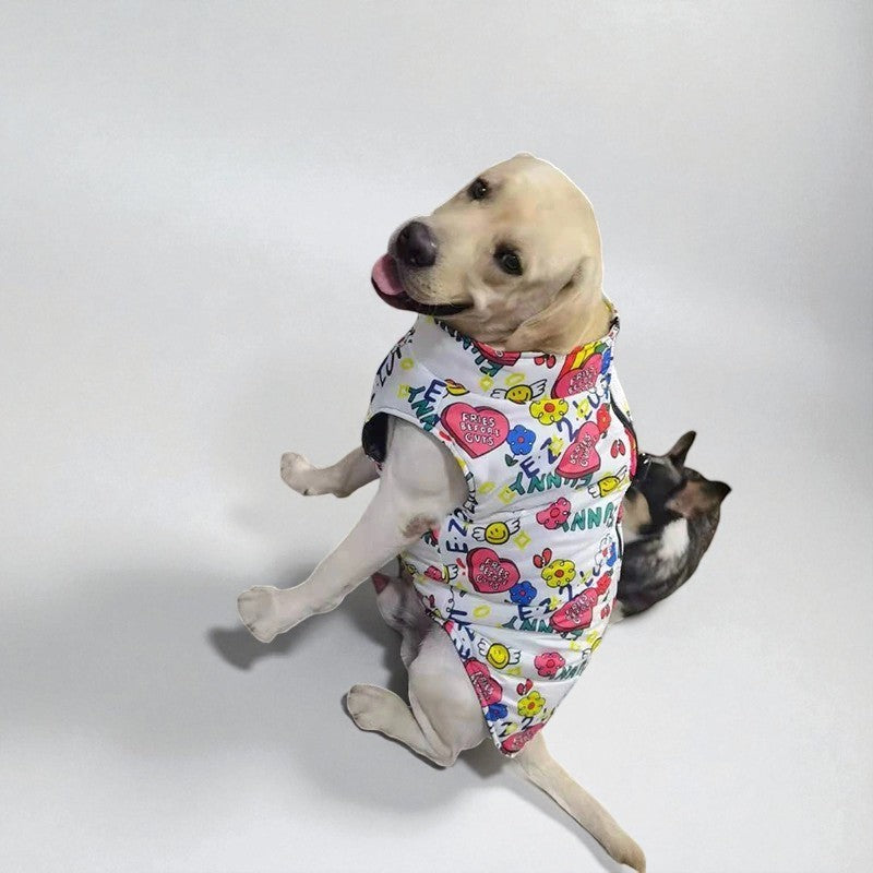 Dog Winter Warm Down Vest Shell Jacket