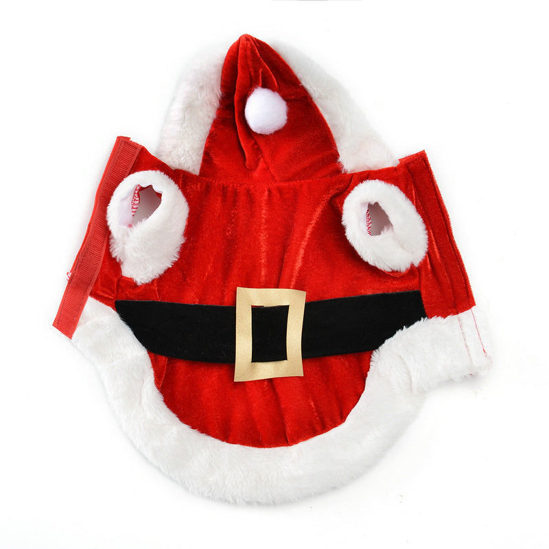 Happy Lion Dog Santa Costume