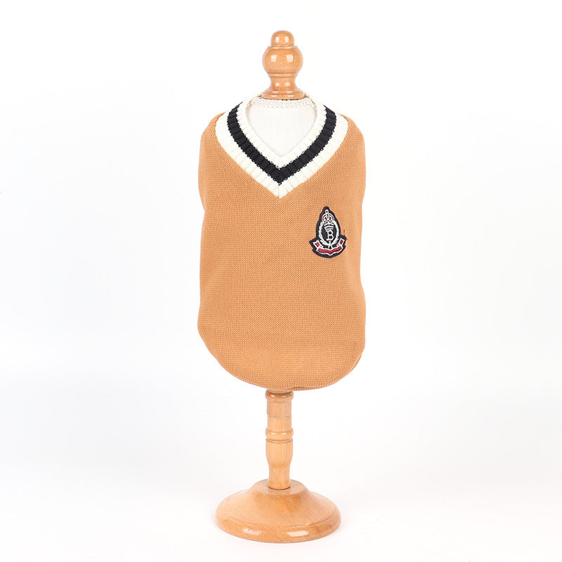 Varsity styled Jumper For Dogs , Dog Jumper UK , Dog Jumpers London