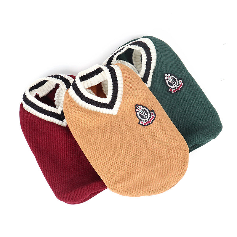 Varsity styled Jumper For Dogs , Dog Jumper UK , Dog Jumpers London