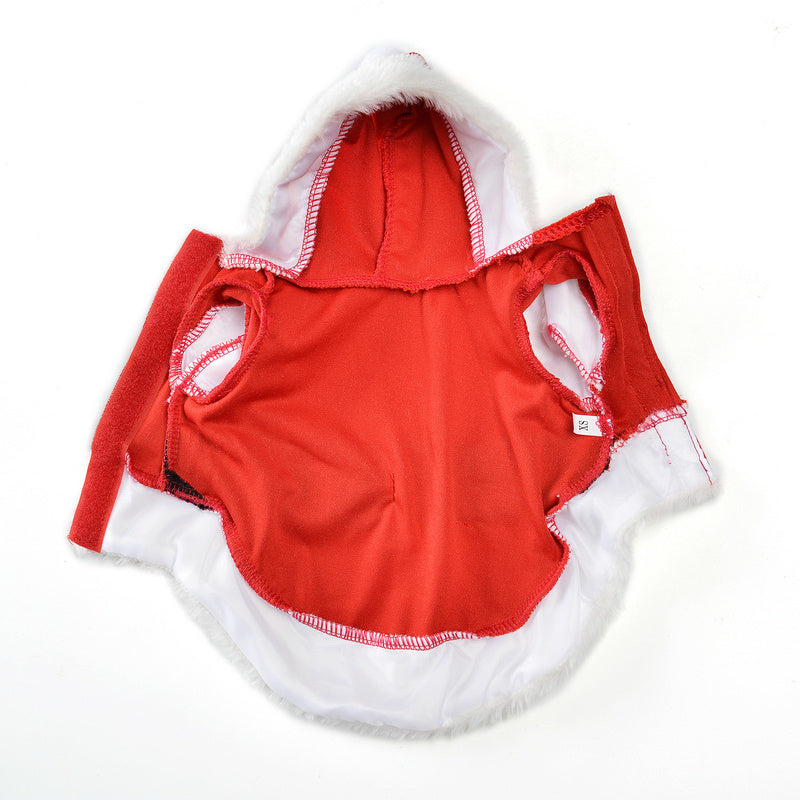 Happy Lion Dog Santa Costume
