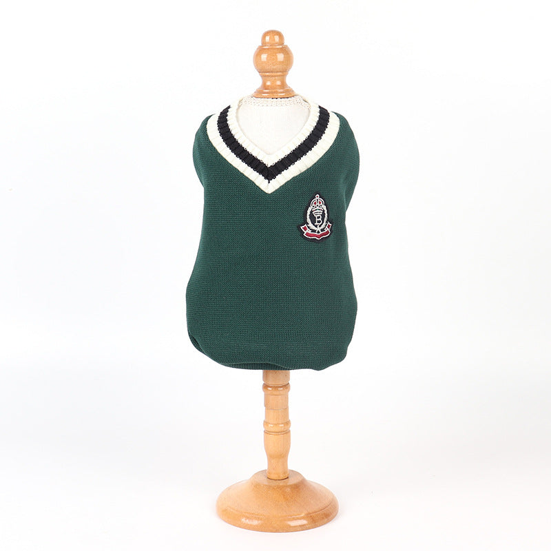 Varsity styled Jumper For Dogs , Dog Jumper UK , Dog Jumpers London