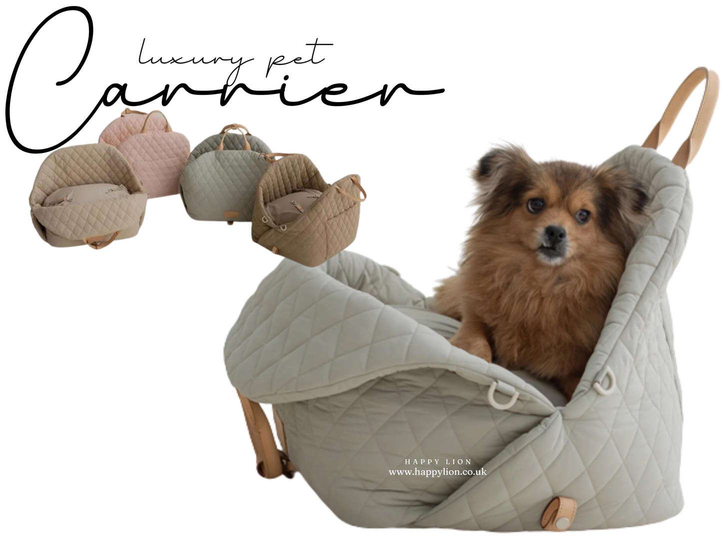 Quilted Dog Carrier 