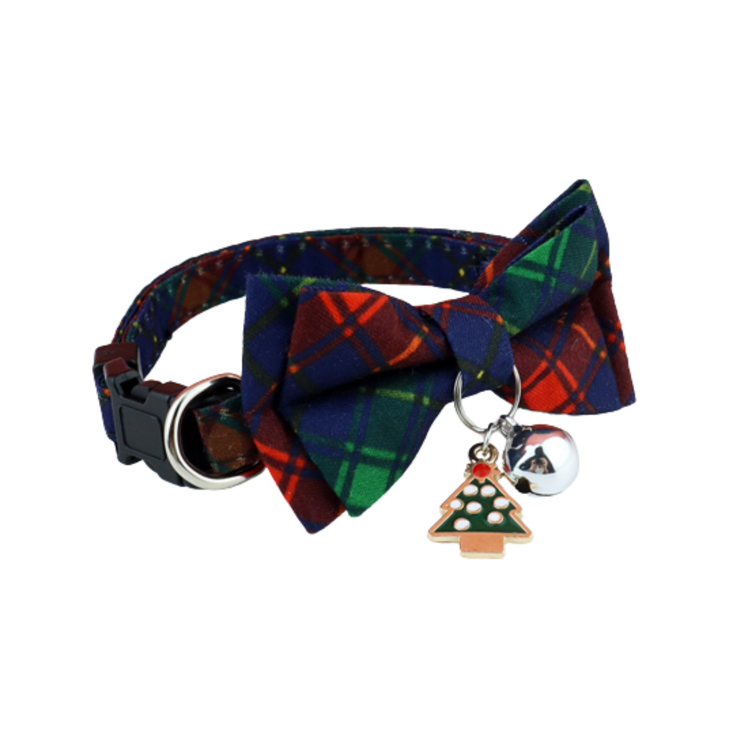 Christmas Series | Dog Collar With Bow and Charms