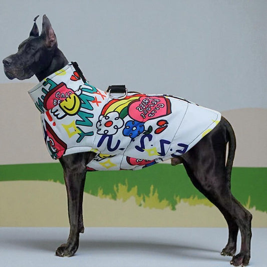 Dog Winter Warm Down Vest Shell Jacket