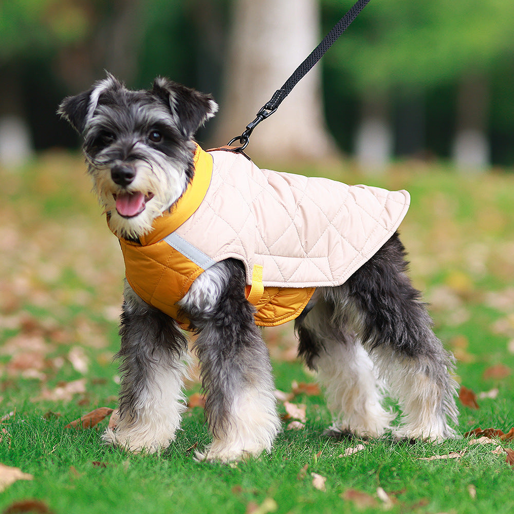 Waterproof Dog rain Jacket with D Ring keep your pet warm and dry soft padded adjustable Dog Raincoat to give them that perfect fit