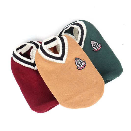 Varsity  styled Jumper For Dogs , Dog Jumper UK , Dog Jumpers London