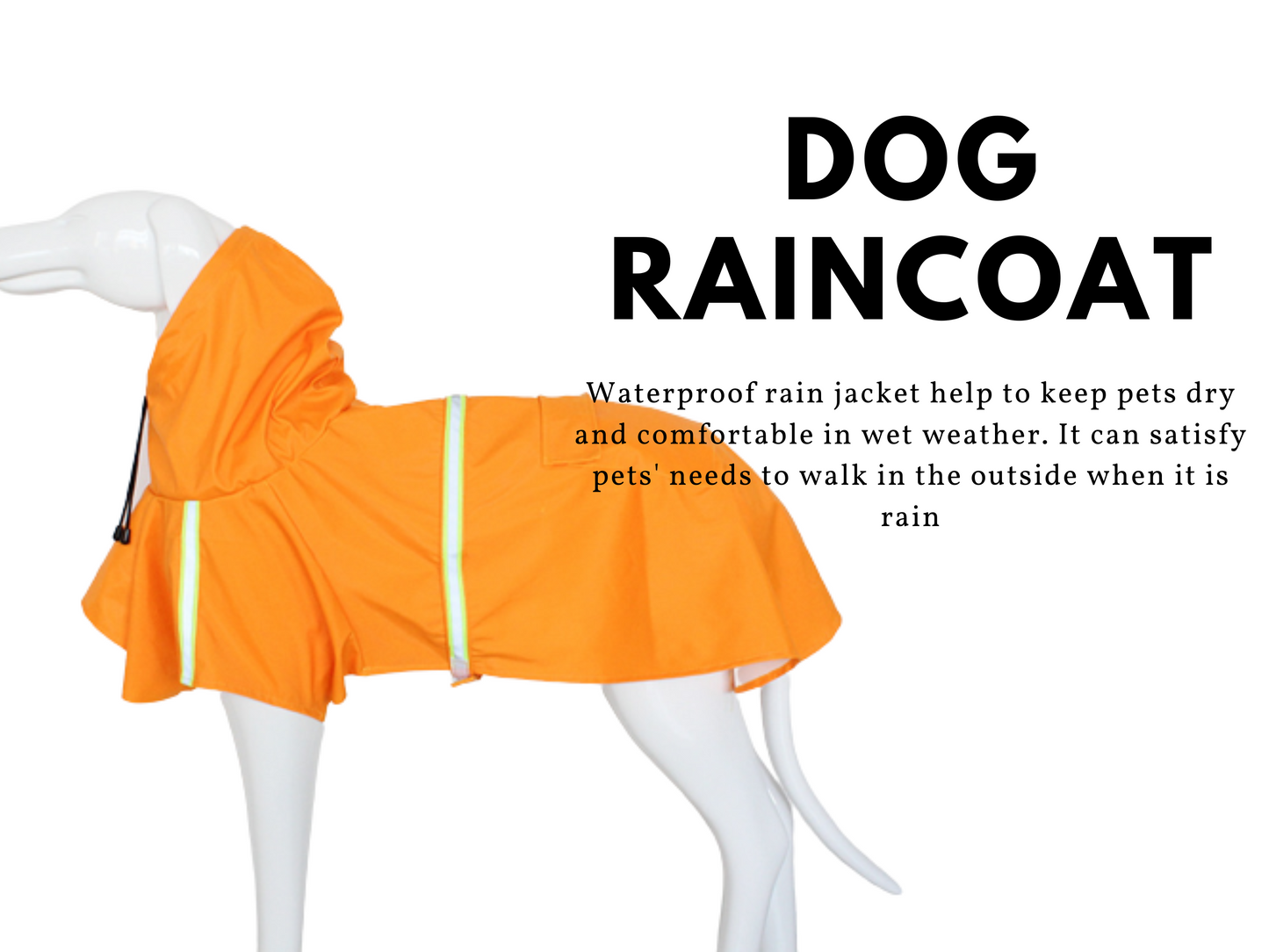 Dog Raincoat Waterproof , Dog Rainsuit , Yellow Dog Raincoat , Pink Dog Raincoat , Blue Dog Raincoat, Dog Raincoat UK