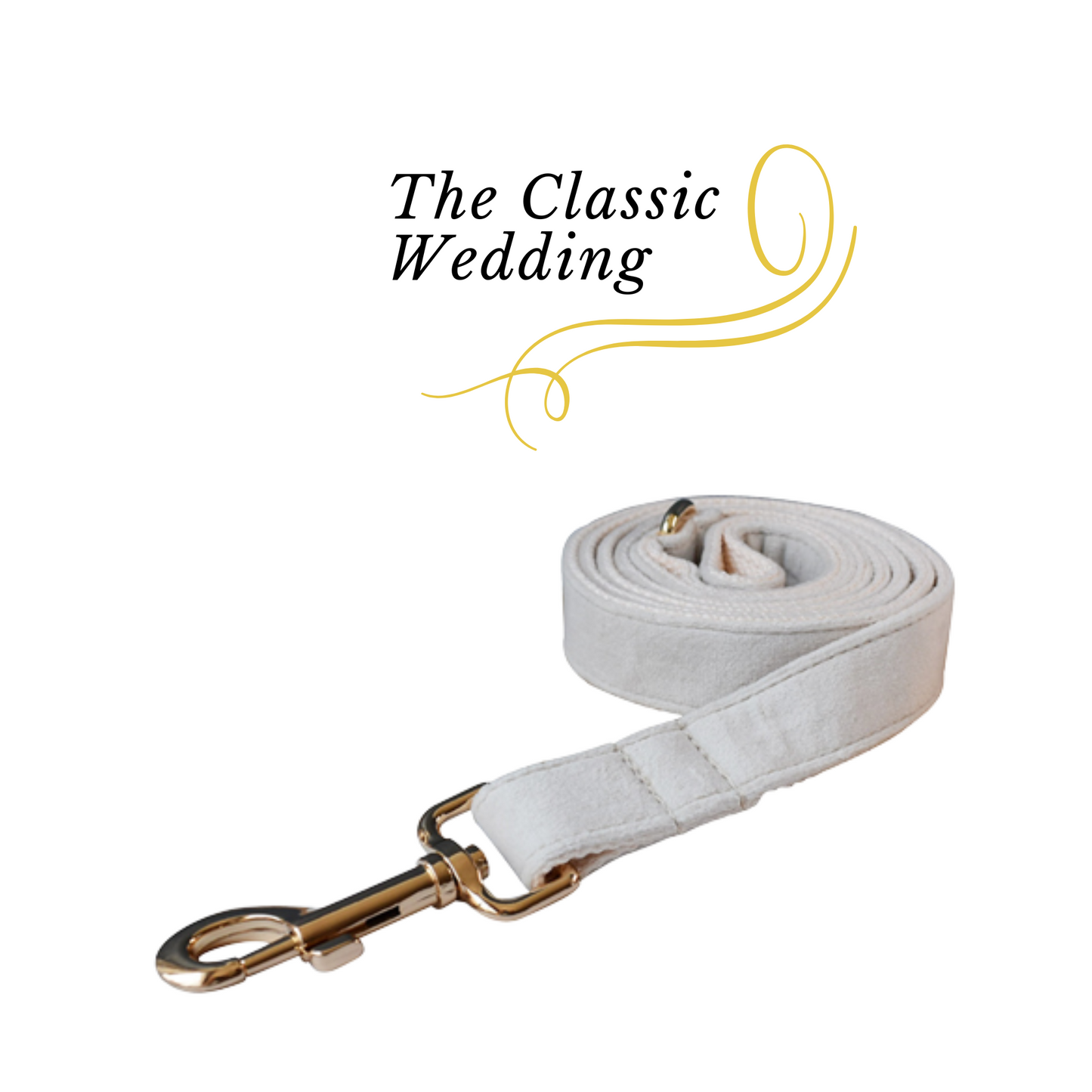 Dog Wedding Collar and Lead | Classic Wedding