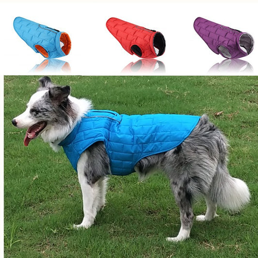 Quilted Design Dog Gilet Body Warmer