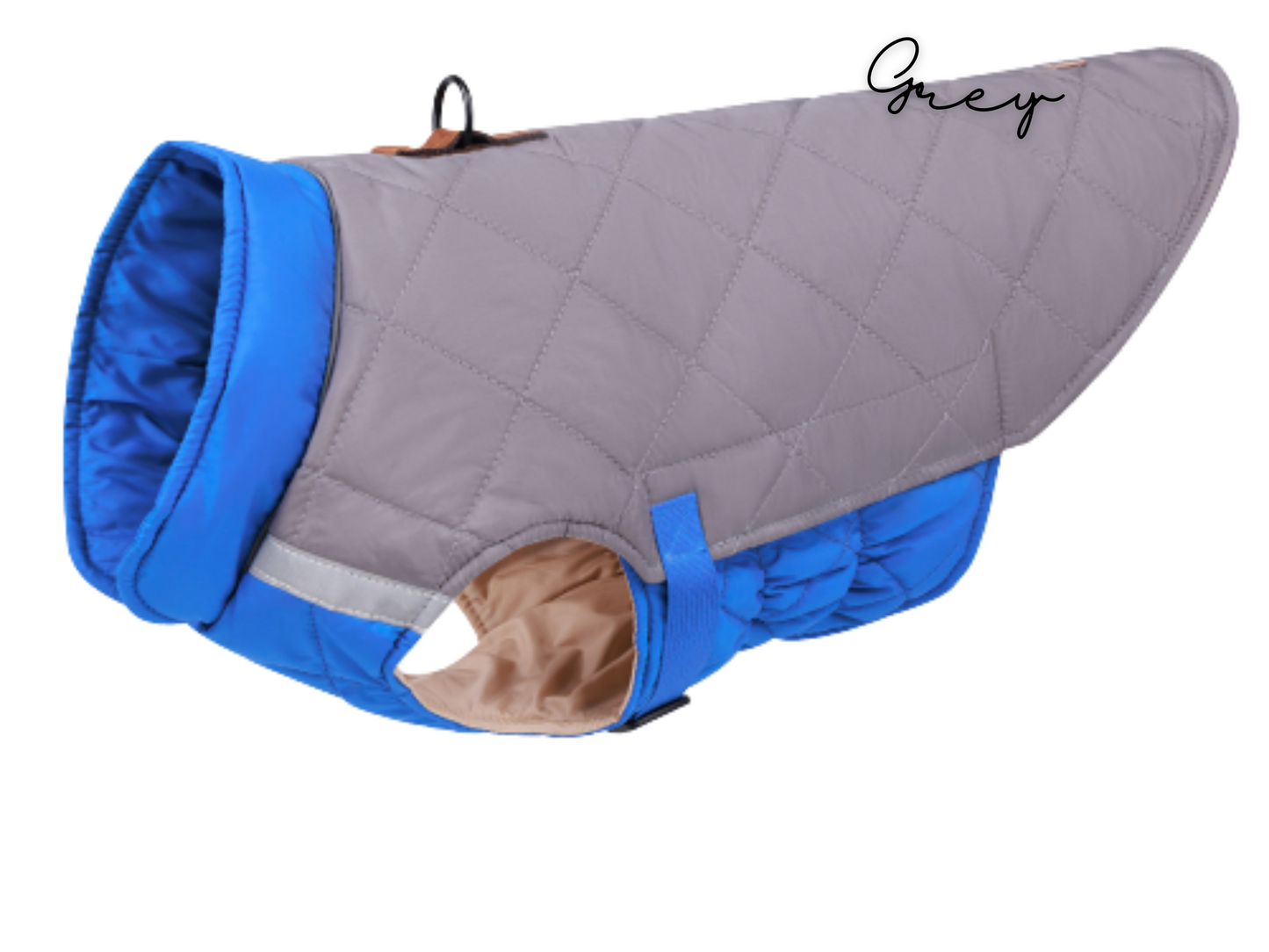 Waterproof Dog rain Jacket with D Ring keep your pet warm and dry soft padded adjustable Dog Raincoat to give them that perfect fit