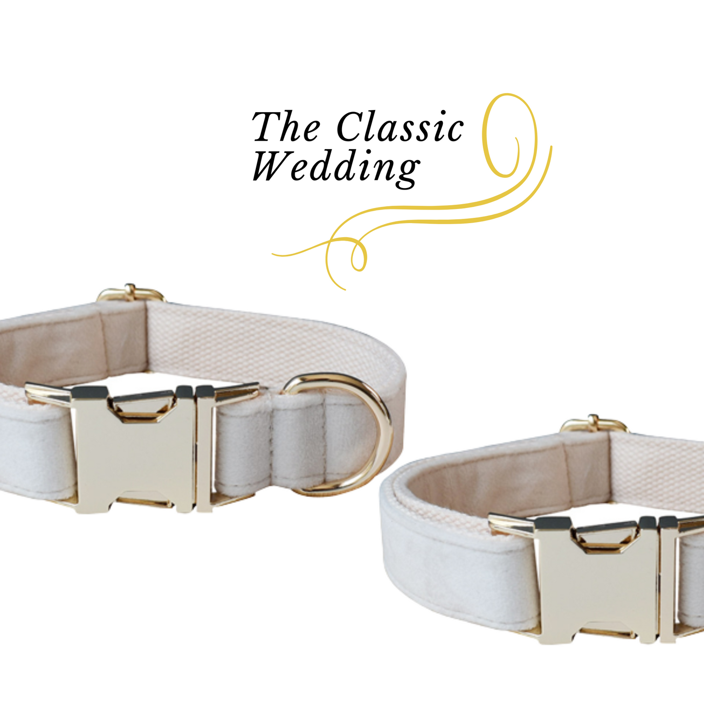 Dog Wedding Collar and Lead | Classic Wedding