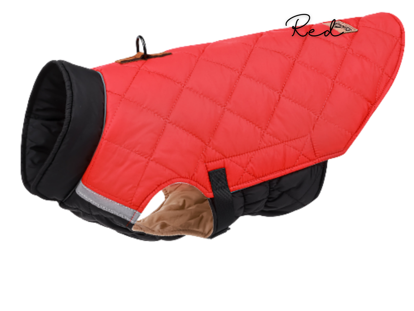 Waterproof Dog rain Jacket with D Ring keep your pet warm and dry soft padded adjustable Dog Raincoat to give them that perfect fit