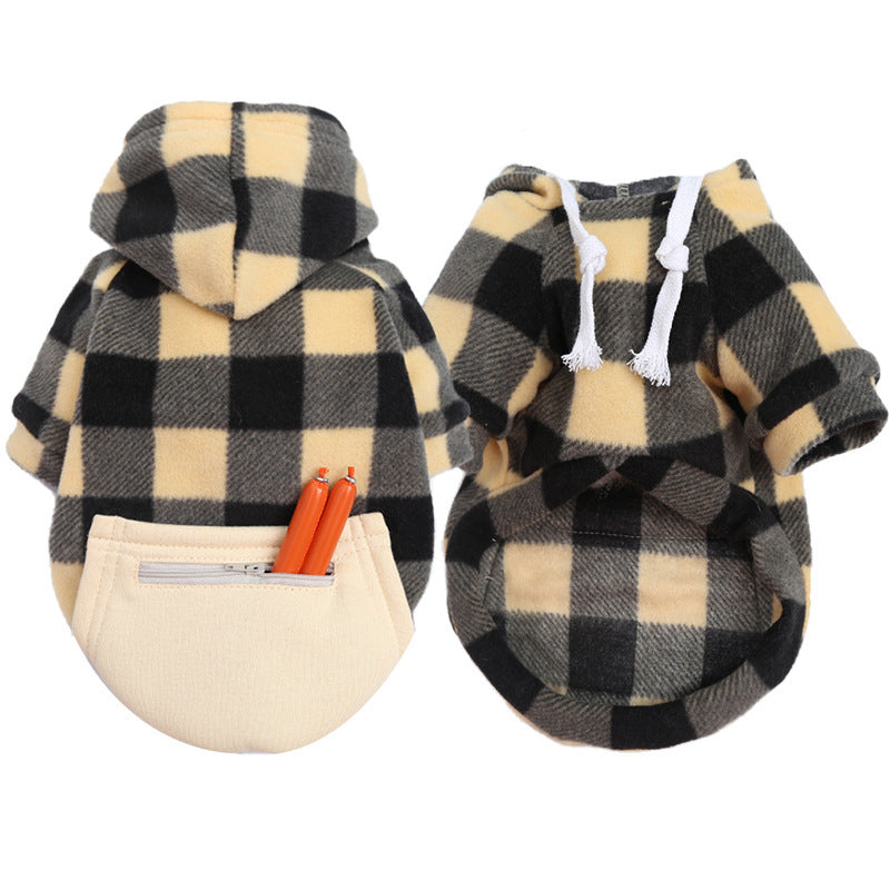 Buffalo plaid best sale dog jacket