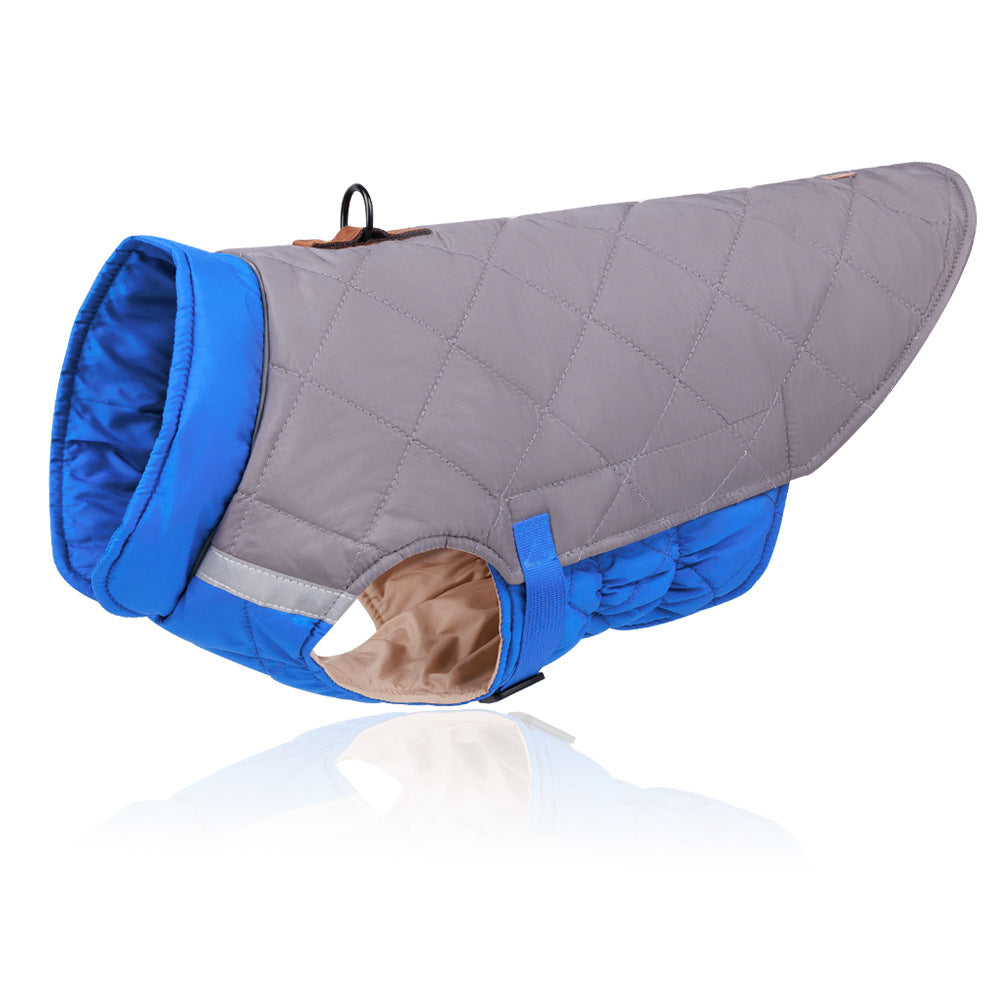 Waterproof Dog rain Jacket with D Ring keep your pet warm and dry soft padded adjustable Dog Raincoat to give them that perfect fit