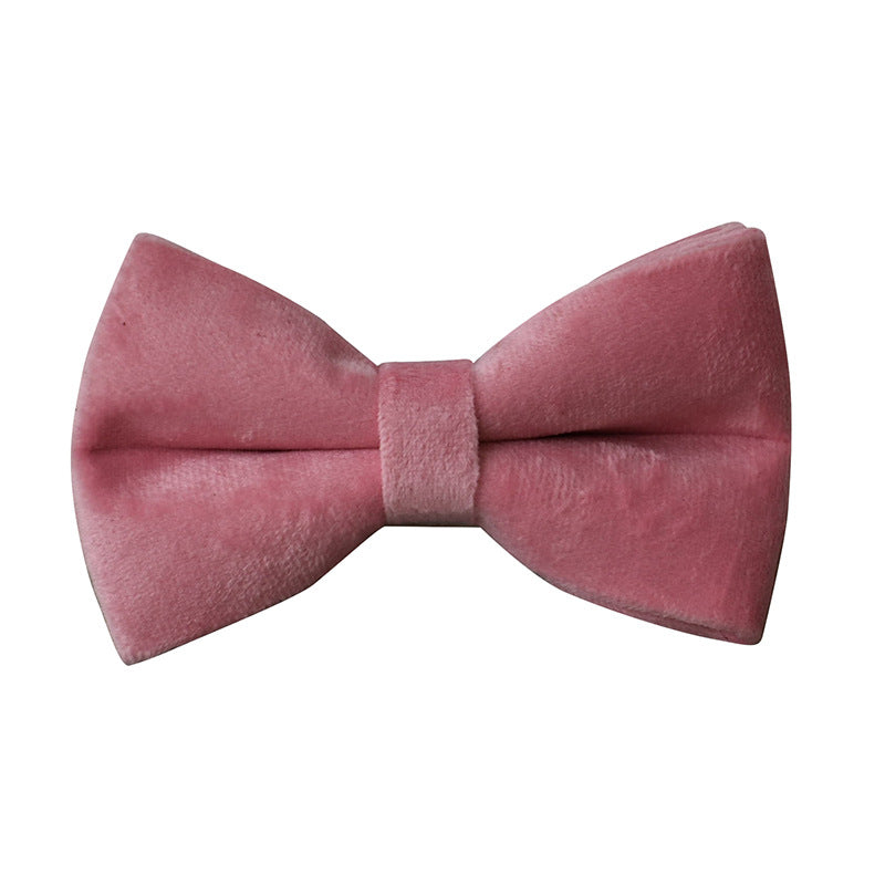 Dusty Rose : Dog bowtie and Lead for wedding